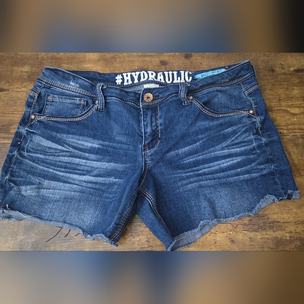Hydraulic Blue Denim Shorts